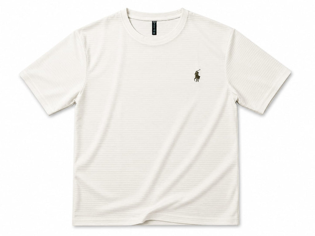 Mens Premium Crew Neck White T-Shirt | Light-Weight & Sot Breathable